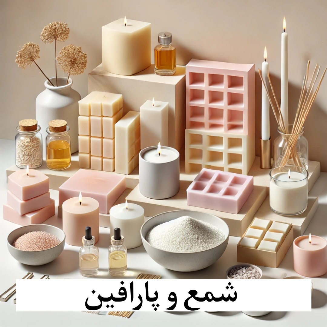 شمع و وسایل