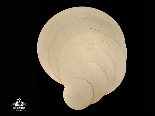 بیس چوبی خام