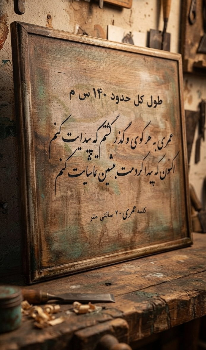 خرید حروف کالیگرافی | راهنمای انتخاب حروف چوبی، آینه‌ای و فومی