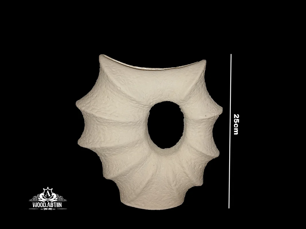 پلياستر گلدان صدفي