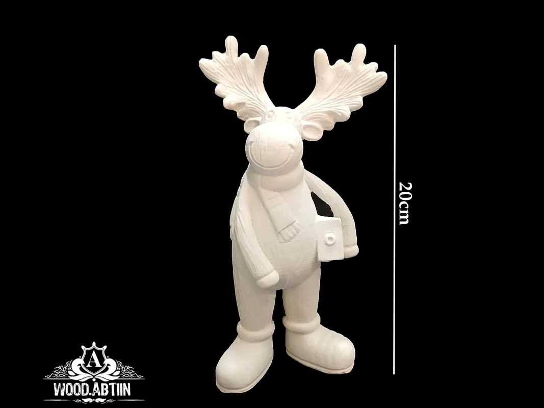 پلیاستر گوزن شالدار هدیه