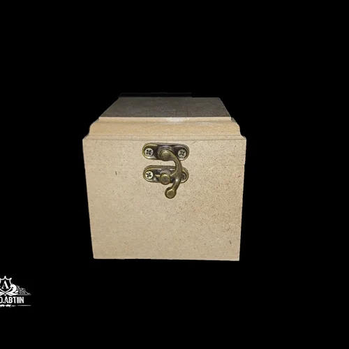 جعبه چوبي خام 8در8در8