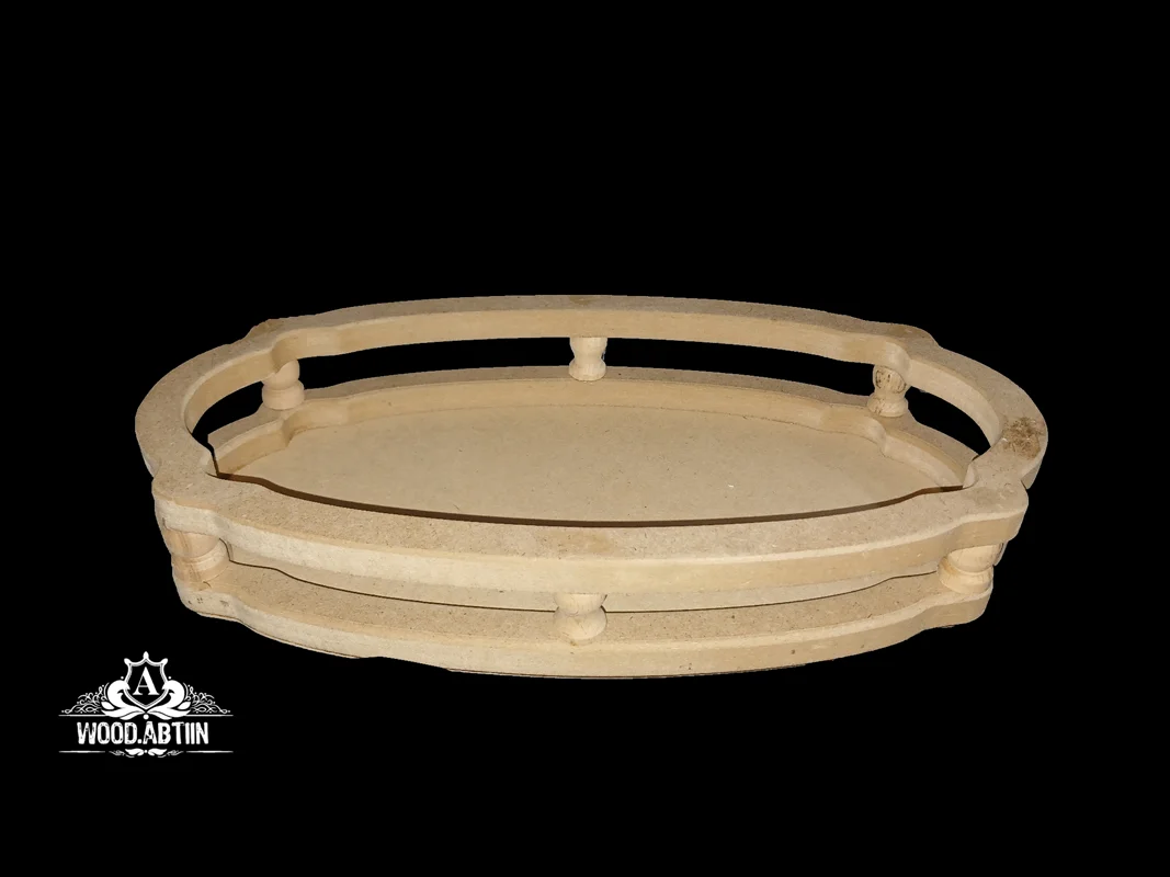 سینی چوبی خام ایتالیایی 39در20