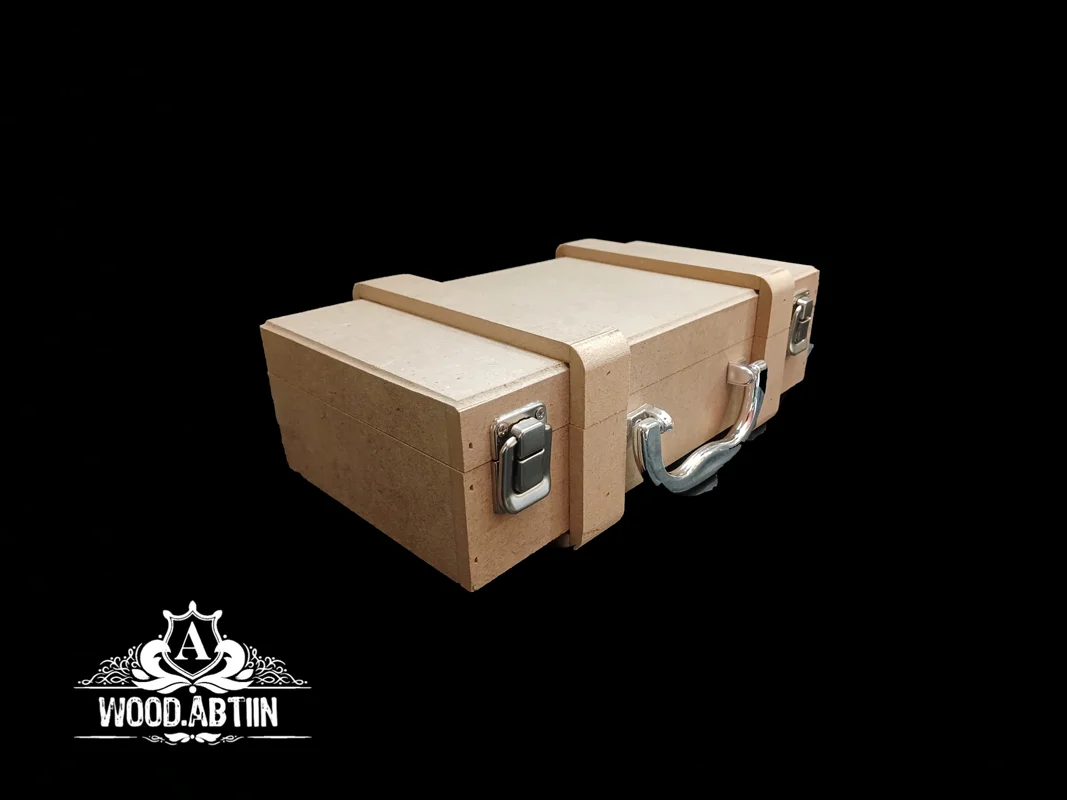 چمدان چوبی خام کمربندی 30در15 ارتفاع 8