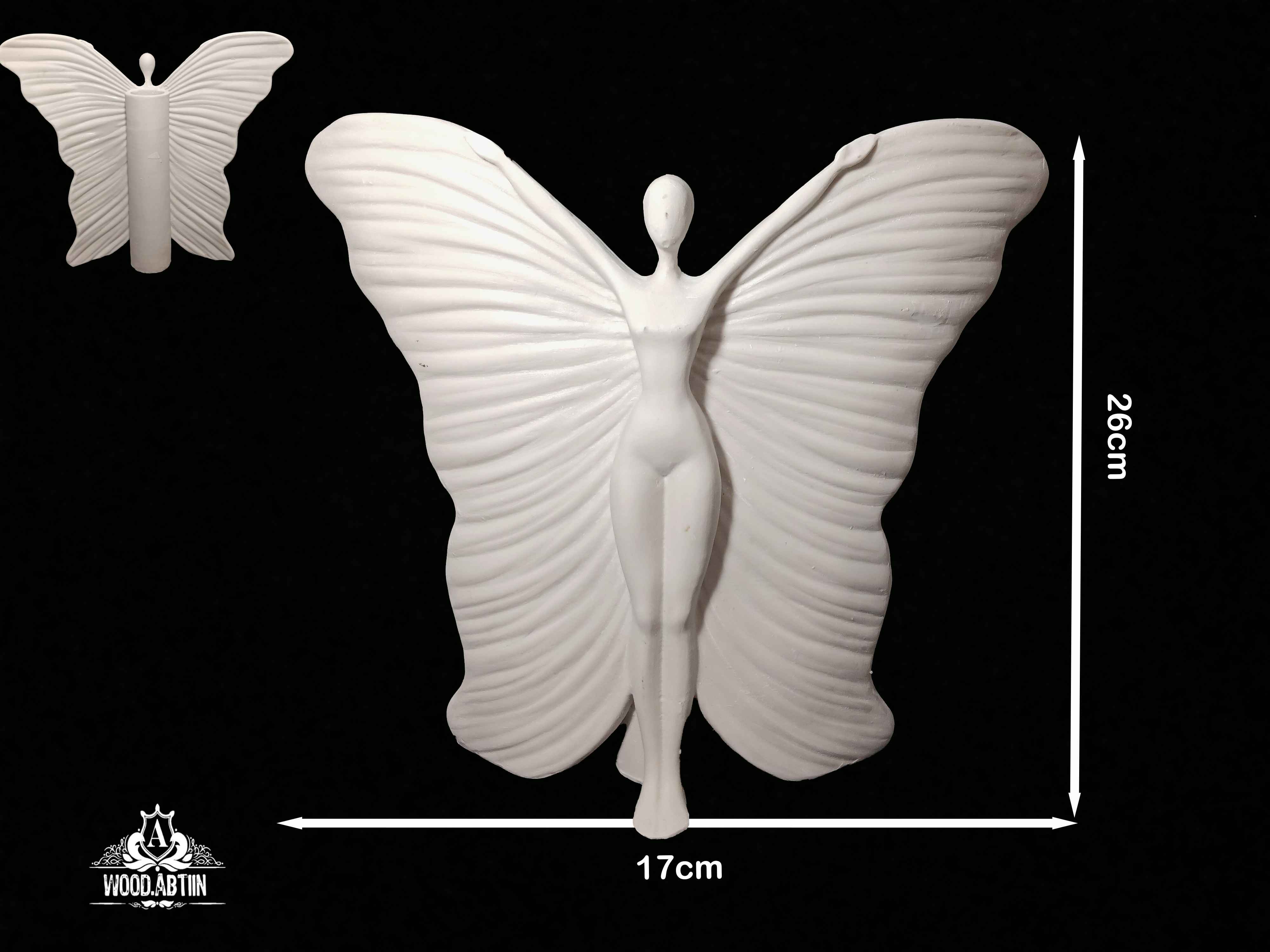 پلی‌استر گلدان پروانه