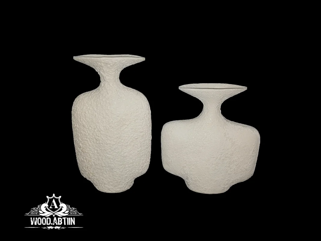 پلیاستر گلدان شیپوری دوسایز