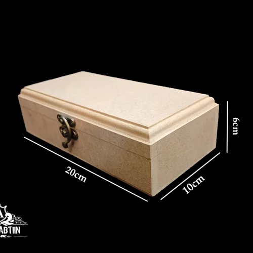 جعبه چوبی خام 10در20 ارتفاع ۶