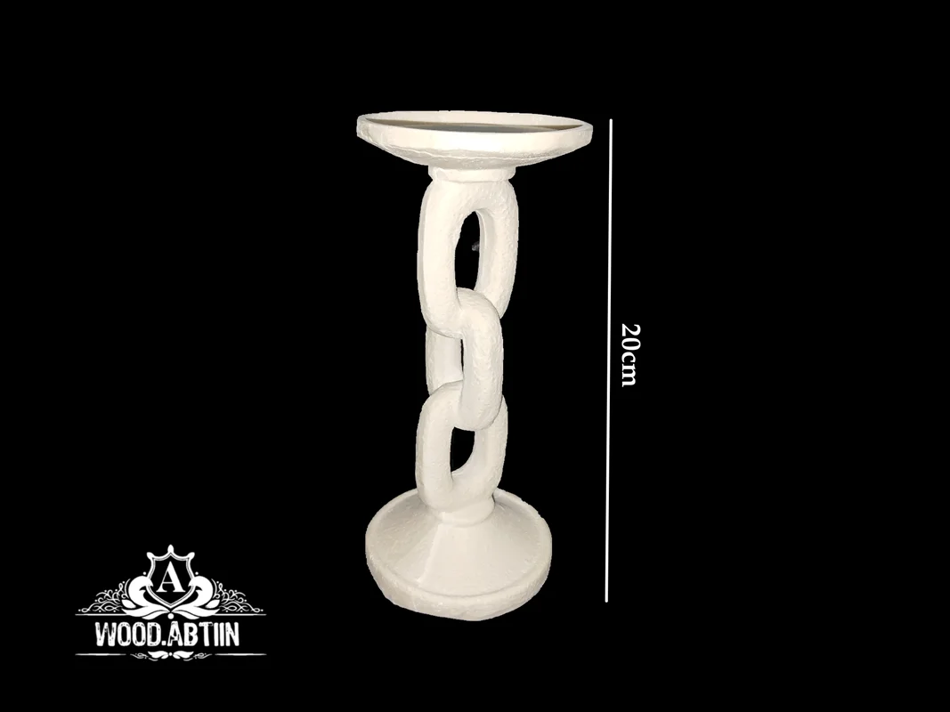 پلیاستر شمعدان زنجیری کوچک