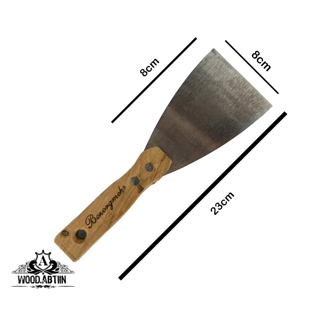 کاردک دسته چوبی 10cm