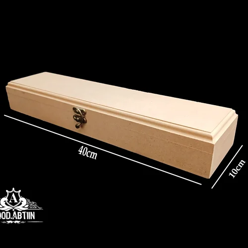 جعبه چوبی خام 40در10 در ارتفاع 6