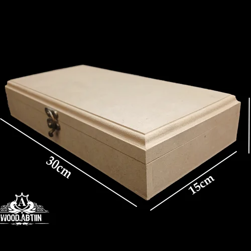 جعبه چوبی خام ۳۰در۱۵ ارتفاع۶
