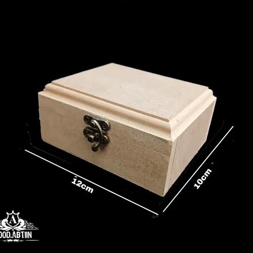 جعبه چوبی خام 12در10 ارتفاع6
