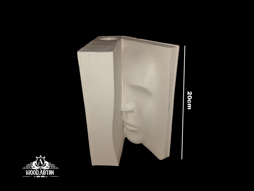 پلياستر گلدان كتاب